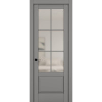 Межкомнатная дверь HausDoors 12 НК Керамик серый