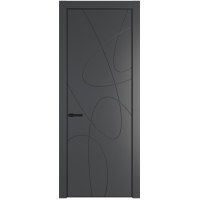 Межкомнатная дверь Profil Doors 6PE Графит 