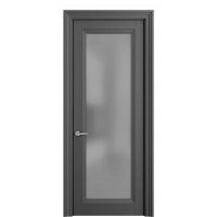Межкомнатная дверь Perfecto Porte Либерти LB01v Эмаль Ардезия