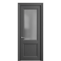 Межкомнатная дверь Perfecto Porte Либерти LB02v Эмаль Ардезия