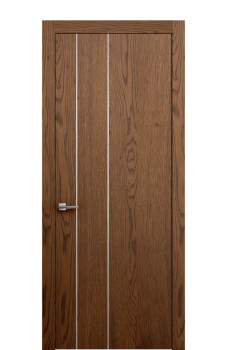 Межкомнатная дверь Perfecto Porte Плана pl5 Шпон Мореный
