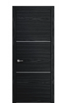 Межкомнатная дверь Perfecto Porte Плана pl6 Шпон Карбон