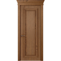 Межкомнатная дверь Perfecto Porte Статус st01 Шпон Мореный