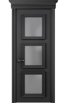 Межкомнатная дверь Perfecto Porte Status Mod. st03v Laccato Nero