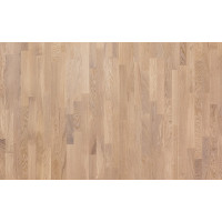 Паркетная доска Polarwood Дуб Living White Matt