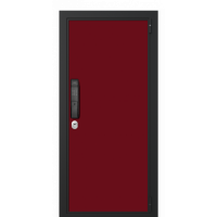 Входная дверь Portalle Electra Biometric Красный, Красный Умный дом