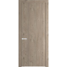 Межкомнатная дверь Profil Doors 1.1N Каштан темный в древесном покрытии