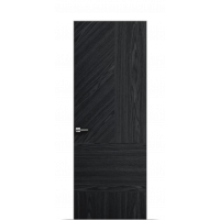 Межкомнатная дверь Perfecto Porte Модула md11 Шпон Карбон
