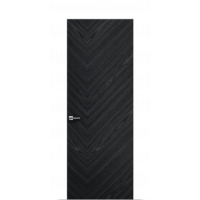 Межкомнатная дверь Perfecto Porte Модула md3 Шпон Карбон