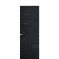 Межкомнатная дверь Perfecto Porte Модула md6 Шпон Карбон