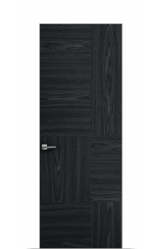 Межкомнатная дверь Perfecto Porte Модула md6 Шпон Карбон