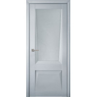 Межкомнатная дверь Uberture Perfecto ПДГ 106 Barhat light grey