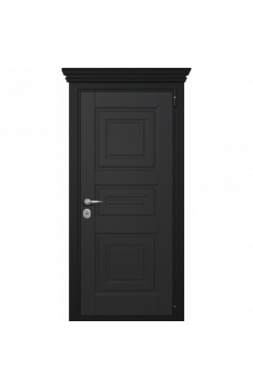 Входная дверь Portalle Termo Wood Черная, Черная B 004