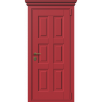 Входная дверь Portalle Termo Wood Ral 3031, Ral 3031 Бронза