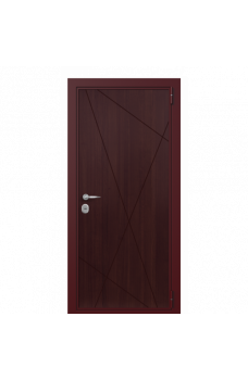 Входная дверь Portalle Termo Wood Темно-красный, Темно-красный L 004