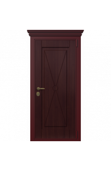 Входная дверь Portalle Termo Wood Темно-красный, Темно-красный C 001