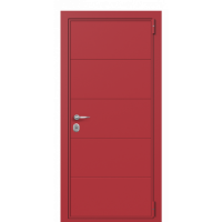 Входная дверь Portalle Termo Wood Ral 3031, Ral 3031 F 014