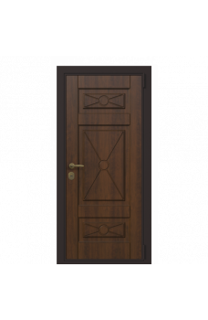 Входная дверь Portalle Termo Wood Коньячный дуб, Коньячный дуб C 004