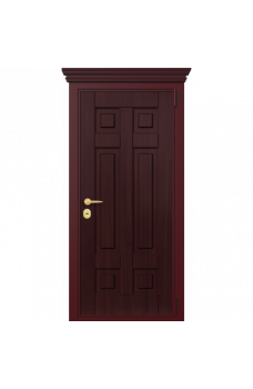 Входная дверь Portalle Termo Wood Темно-красный, Темно-красный F 005