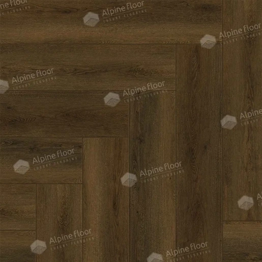 Кварц винил SPC Alpine Floor Изящный Паркет Дуб Далим ЕСО 13-33 MC