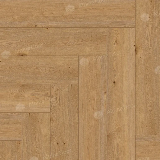 Кварц винил SPC Alpine Floor Изящный Паркет Дуб Хатиса ЕСО 13-27 MC