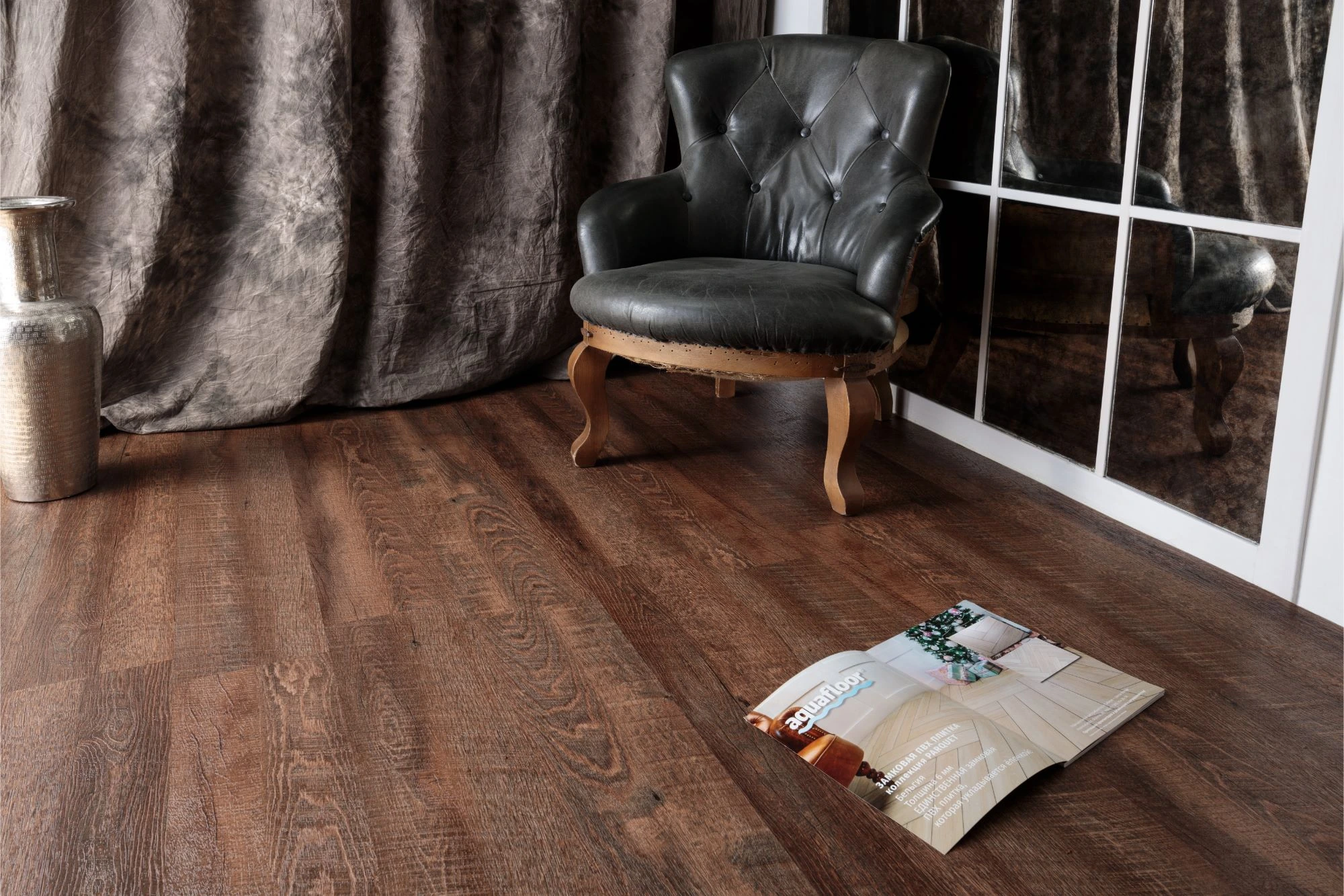 Кварц винил SPC Aqua-floor Nano AF3219N